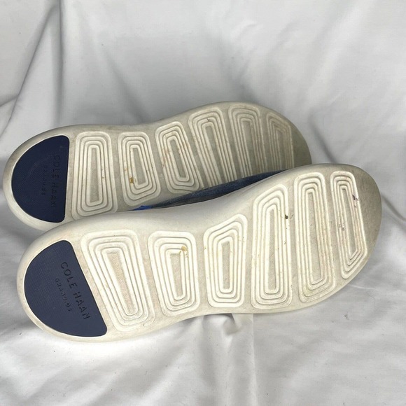 Cole Haan Grand sport Mens 12 M Gray Suede Leather Apron Toe Sneaker Shoes - Picture 8 of 8